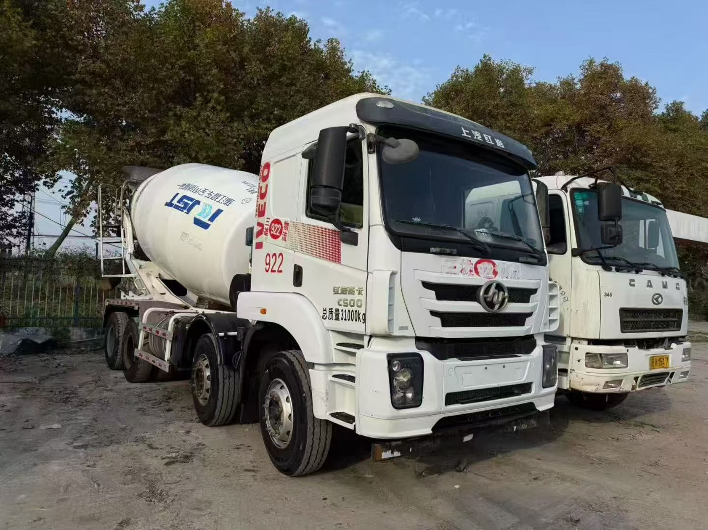 Big 12 square, Cement truck, mixer truck, tanker truck