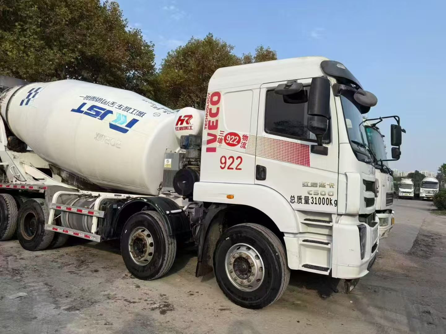 Big 12 square, Cement truck, mixer truck, tanker truck